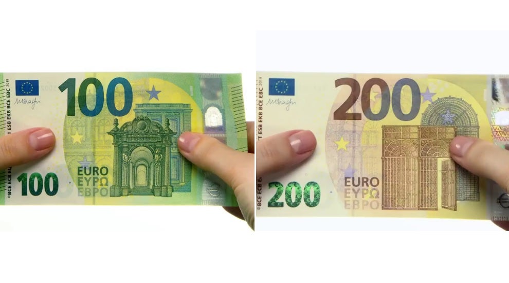 Los nuevos billetes de 100 y 200 euros entrarán en circulación el 28 de mayo 2019 Los nuevos billetes de 100 y 200 euros entrarán en circulación el 28 de mayo 2019