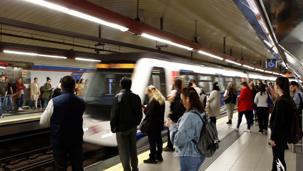 Una imagen de archivo del Metro de Madrid