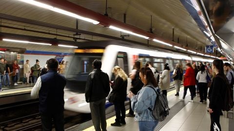 Una imagen de archivo del Metro de Madrid