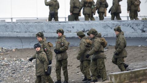 Militares rusos