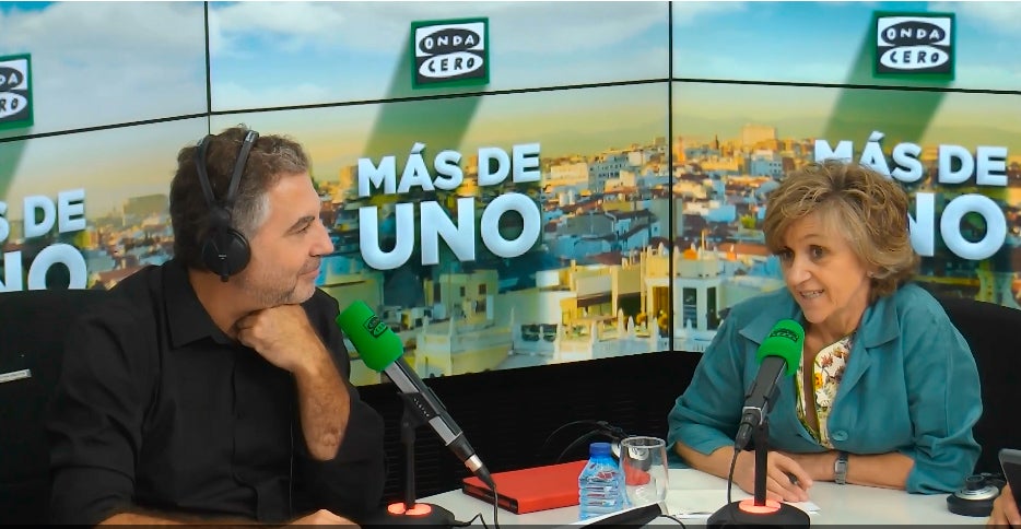 VÍDEO | Aquí puedes ver la entrevista completa de Carlos Alsina a la ministra María Luisa Carcedo VÍDEO | Aquí puedes ver la entrevista completa de Carlos Alsina a la ministra María Luisa Carcedo