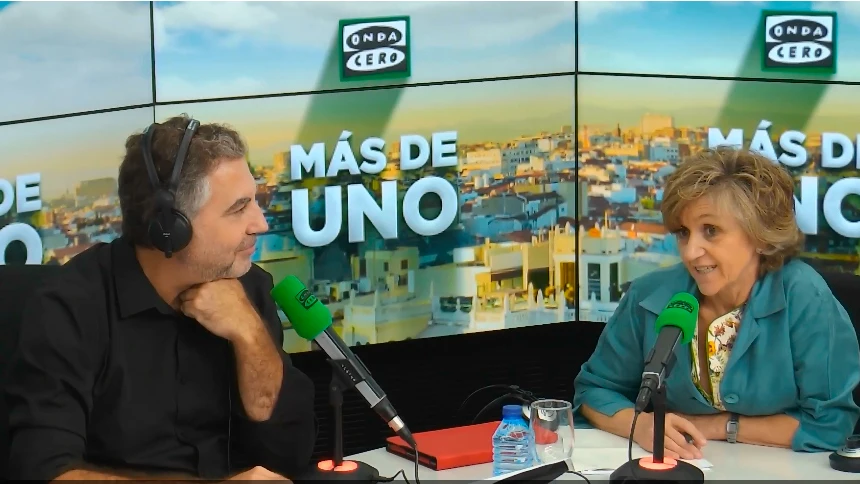 La ministra de Sanidad, María Luisa Carcedo, en Más de uno, con Carlos Alsina La ministra de Sanidad, María Luisa Carcedo, en Más de uno, con Carlos Alsina