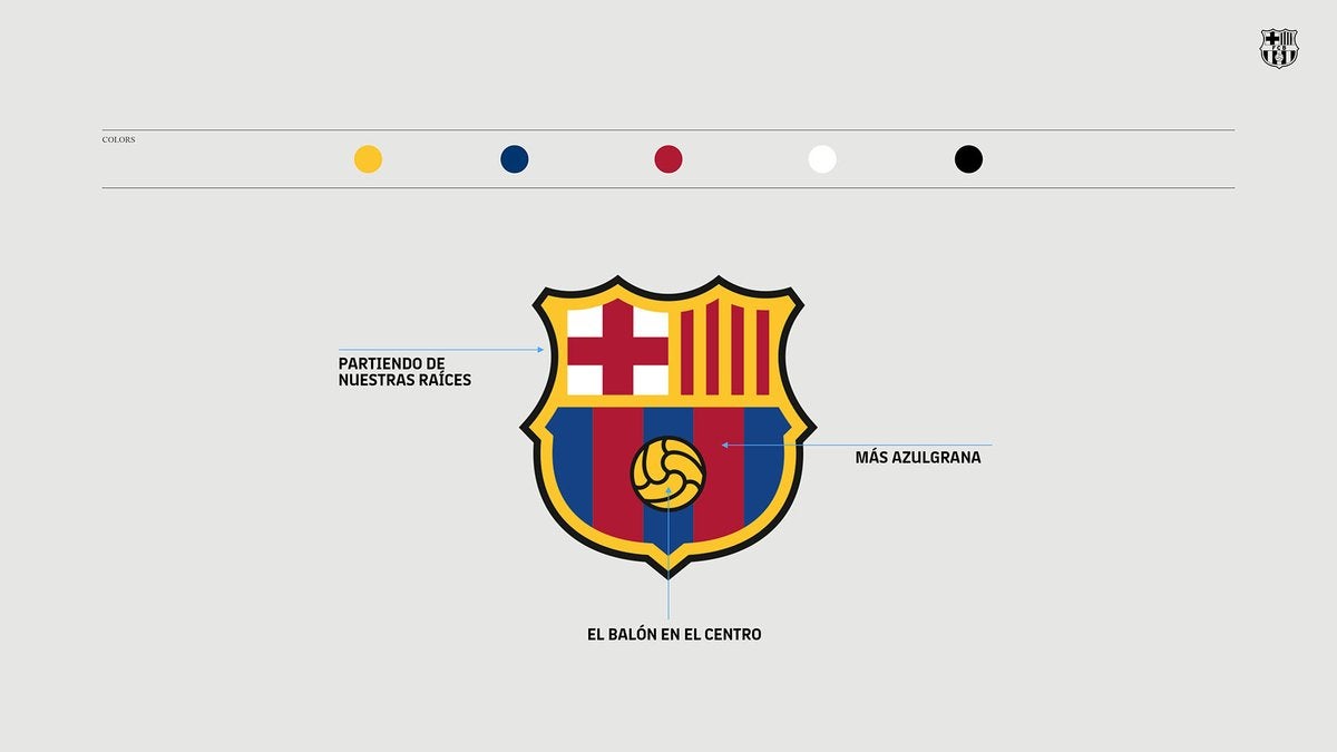 La Junta Directiva del Barcelona retira la votación del nuevo escudo tras asumir que el resultado sería contrario al cambio La Junta Directiva del Barcelona retira la votación del nuevo escudo tras asumir que el resultado sería contrario al cambio