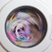 Lavadora de ropa de color