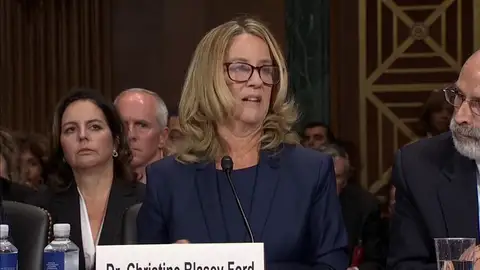 La presunta víctima de Kavanaugh relata el momento del acoso: "Marcó toda mi vida" La presunta víctima de Kavanaugh relata el momento del acoso: "Marcó toda mi vida"