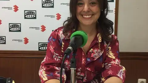 Pilar Zamora durante la entrevista en Onda Cero C.Real Pilar Zamora durante la entrevista en Onda Cero C.Real