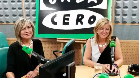 Teresa Laespada y Julia Otero Diputada foral de Bizkaia de empleo, inclusión social e igualdad