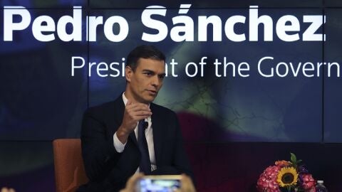 Pedro S&aacute;nchez en Nueva York