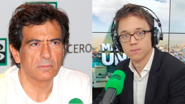 Tenso momento entre Arcadi Espada e Íñigo Errejón a cuenta de la Universidad de Málaga Tenso momento entre Arcadi Espada e Íñigo Errejón a cuenta de la Universidad de Málaga