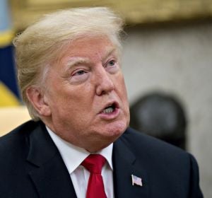 Imagen de Donald Trump, presidente de EEUU Imagen de Donald Trump, presidente de EEUU