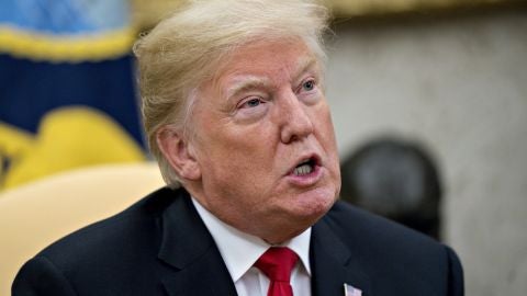 Imagen de Donald Trump, presidente de EEUU