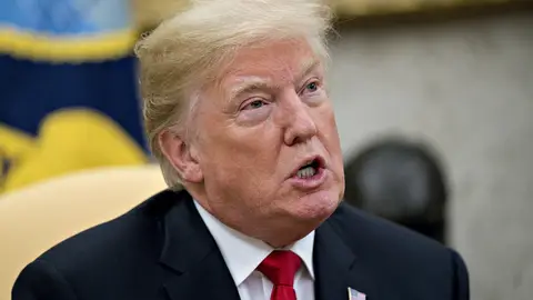 Imagen de Donald Trump, presidente de EEUU Imagen de Donald Trump, presidente de EEUU