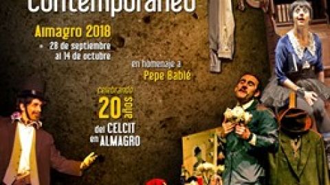 Cartel del Festival Iberoamericano de Teatro Contempor&aacute;neo