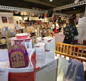 Un expositor en la feria Kids and CO de IFA Un expositor en la feria Kids and CO de IFA