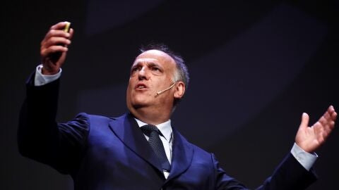 Tebas, durante un acto