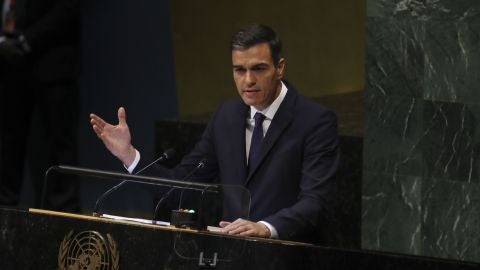 El presidente del Gobierno, Pedro S&aacute;nchez