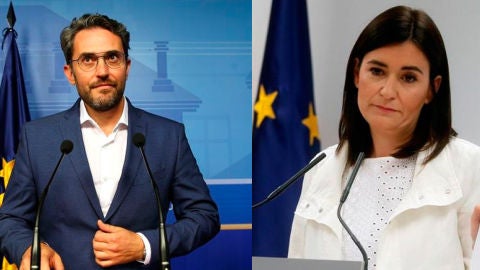 Maxim Huerta y Carmen Mont&oacute;n