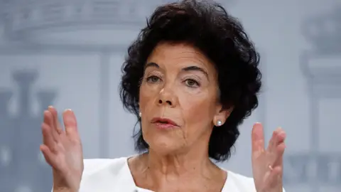 La ministra portavoz del Gobierno, Isabel Celaá La ministra portavoz del Gobierno, Isabel Celaá