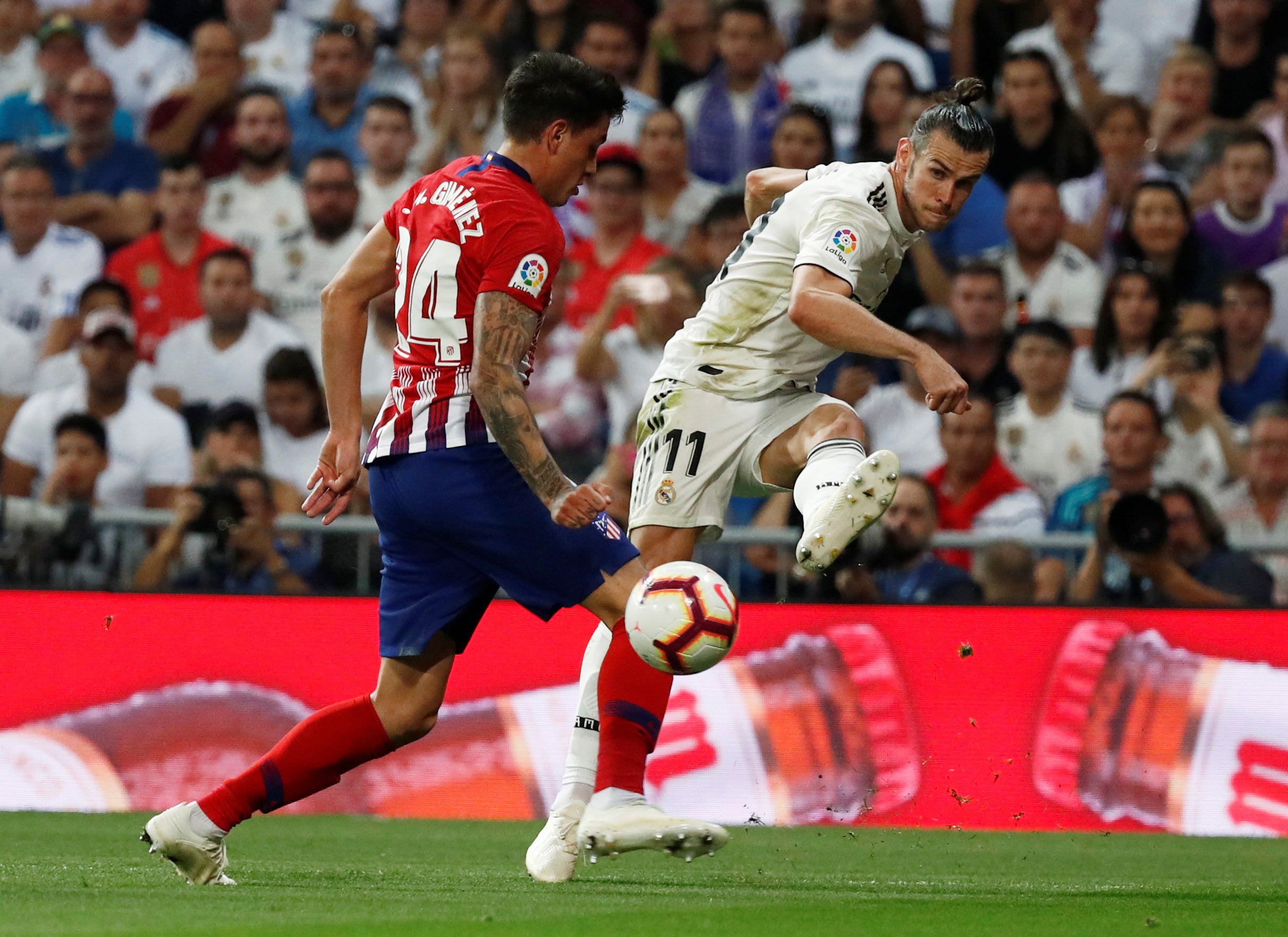 Bale se retiró lesionado en el descanso por molestias en el aductor Bale se retiró lesionado en el descanso por molestias en el aductor