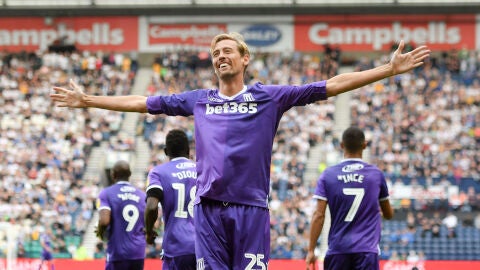 Peter Crouch, delantero del Stoke City