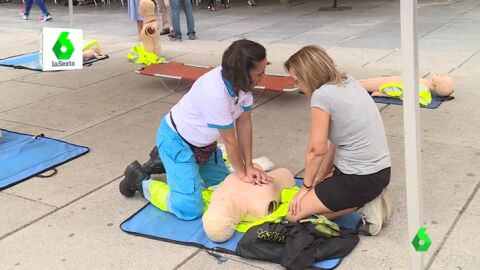 Una maniobra de reanimaci&oacute;n cardiorrespiratoria