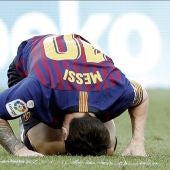El atacante del FC Barcelona, Leo Messi. 