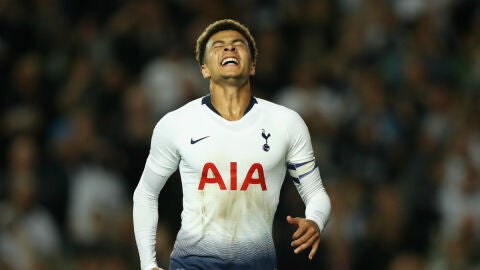 Dele Alli, con el Tottenham