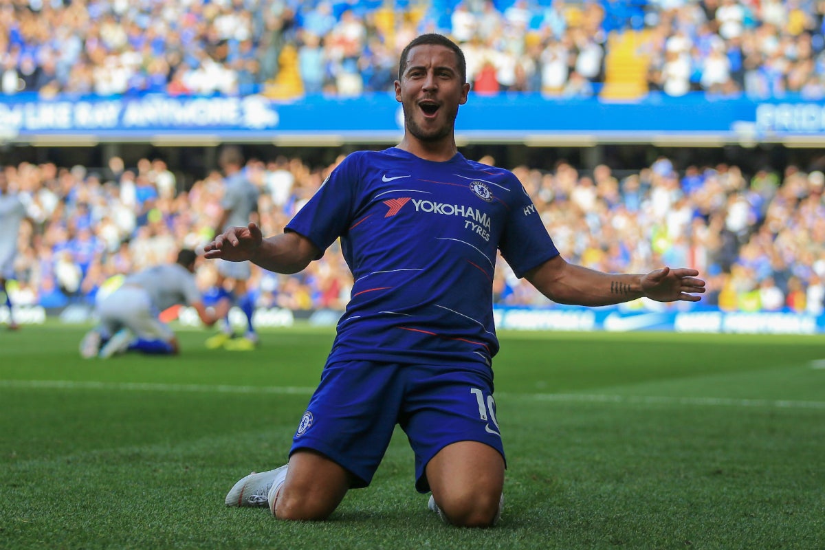 Nuevo guiño de Hazard al Real Madrid: "Si juego allí sería muy feliz" Nuevo guiño de Hazard al Real Madrid: "Si juego allí sería muy feliz"