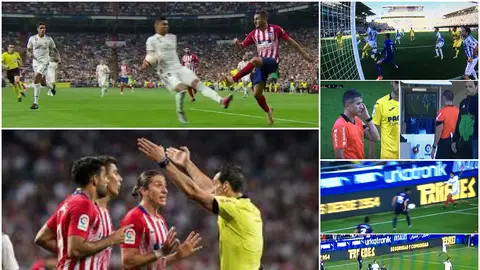 Las imágenes de la polémica de la jornada Las imágenes de la polémica de la jornada