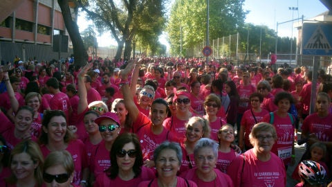 Salida de la Carrera Rosa de Ciudad Real
