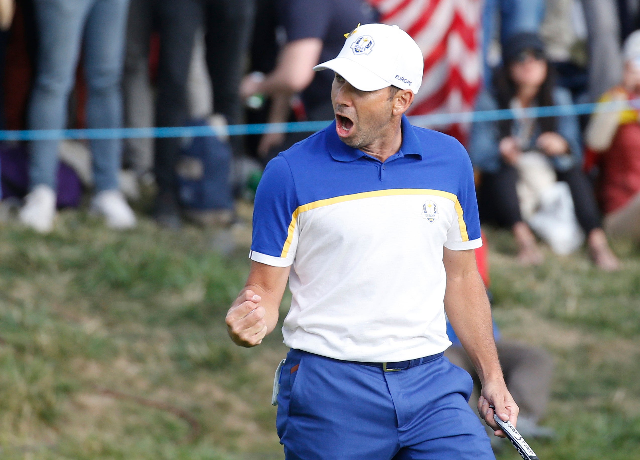 Sergio García se convierte en el jugador con más puntos en la historia de la Ryder Cup Sergio García se convierte en el jugador con más puntos en la historia de la Ryder Cup