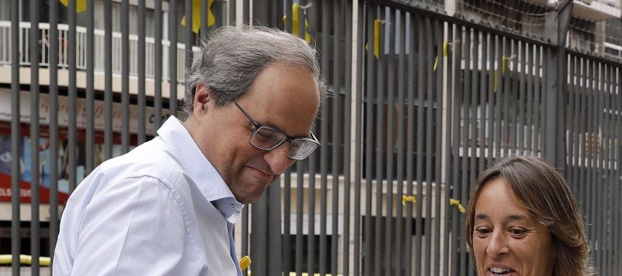 El presidente de la Generalitat, Quim Torra El presidente de la Generalitat, Quim Torra