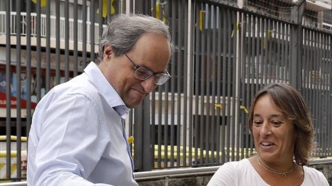El presidente de la Generalitat, Quim Torra
