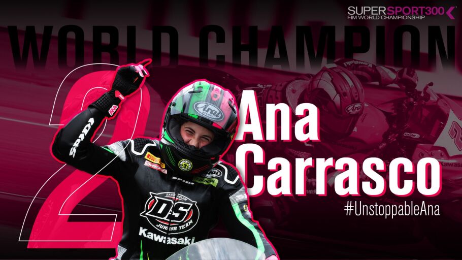 Ana Carrasco, campeona de Supersport 300