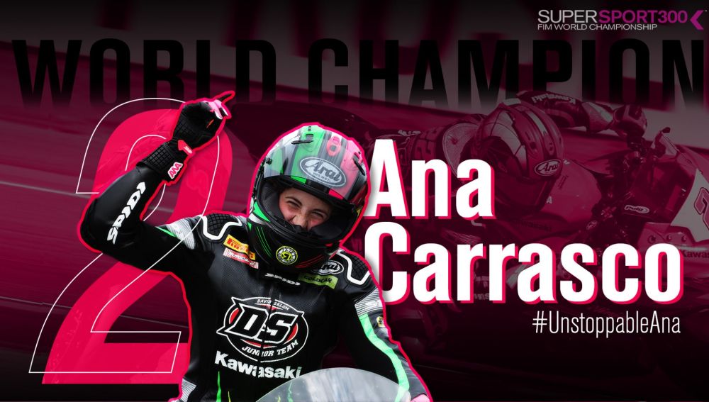 Ana Carrasco, campeona de Supersport 300