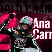 Ana Carrasco, campeona de Supersport 300 Ana Carrasco, campeona de Supersport 300
