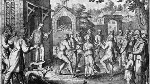 Epidemia del baile medieval Epidemia del baile medieval