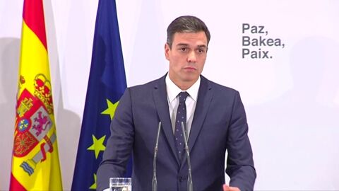 El presidente del Gobierno, Pedro S&aacute;nchez