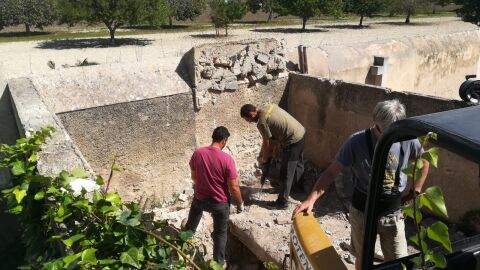 Exhumaci&oacute;n de una fosa en Mallorca