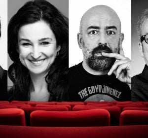 Carlos Latre, Carolina Noriega, Goyo Jiménez y Leo Harlem, los humoristas de Más de uno Carlos Latre, Carolina Noriega, Goyo Jiménez y Leo Harlem, los humoristas de Más de uno