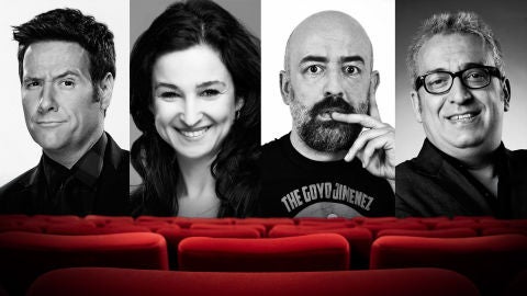 Carlos Latre, Carolina Noriega, Goyo Jim&eacute;nez y Leo Harlem