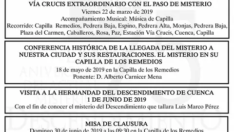 Hermandad Descendimiento 75 aniversario