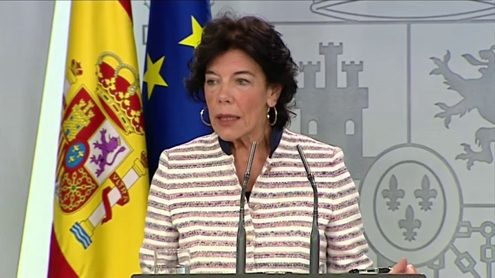 Isabel Celaá: "El Gobierno de España no acepta ultimátums y apuesta por el diálogo" Isabel Celaá: "El Gobierno de España no acepta ultimátums y apuesta por el diálogo"