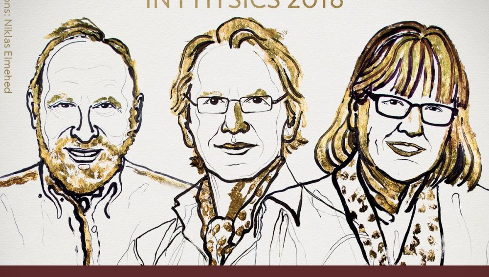 Ashkin, Mourou y Strickland ganan el Premio Nobel de Física 
