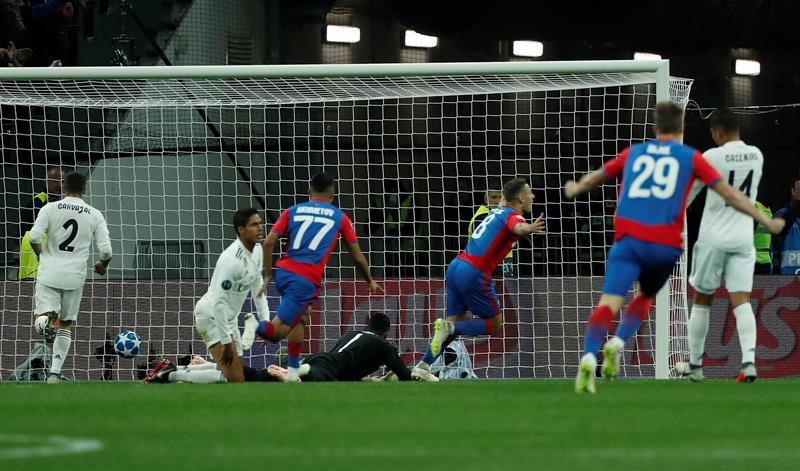 El Real Madrid cae en Moscú con un tanto de Vlasic El Real Madrid cae en Moscú con un tanto de Vlasic