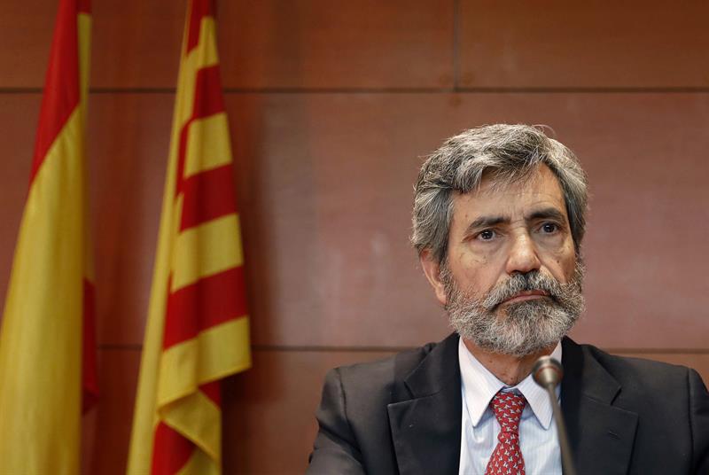 Lesmes, sobre Torra: "Los responsables institucionales están obligados a garantizar el orden público" Lesmes, sobre Torra: "Los responsables institucionales están obligados a garantizar el orden público"