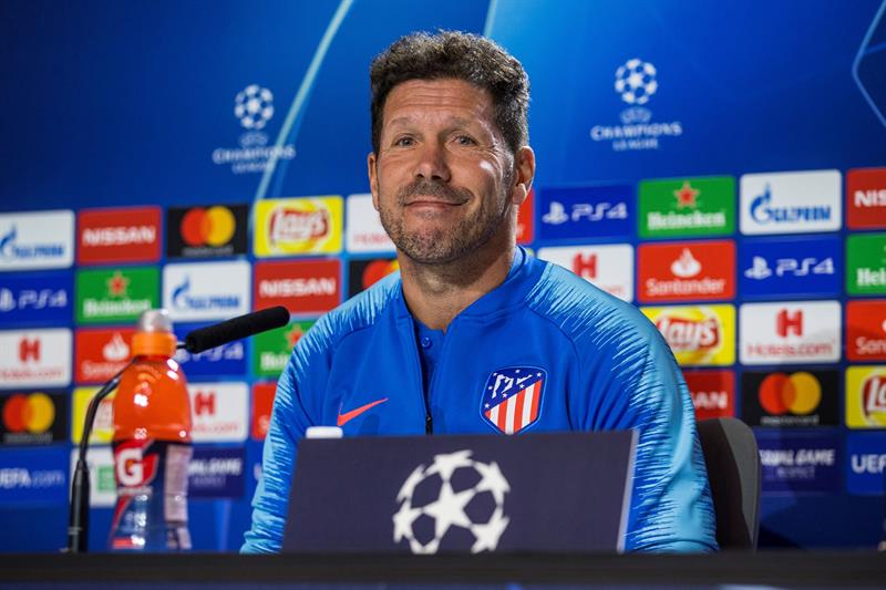 Simeone: "No me interensa el VAR porque ante el Brujas no habrá" Simeone: "No me interensa el VAR porque ante el Brujas no habrá"