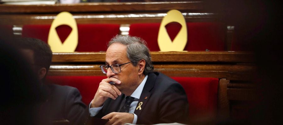 El presidente de la Generalitat, Quim Torra El presidente de la Generalitat, Quim Torra