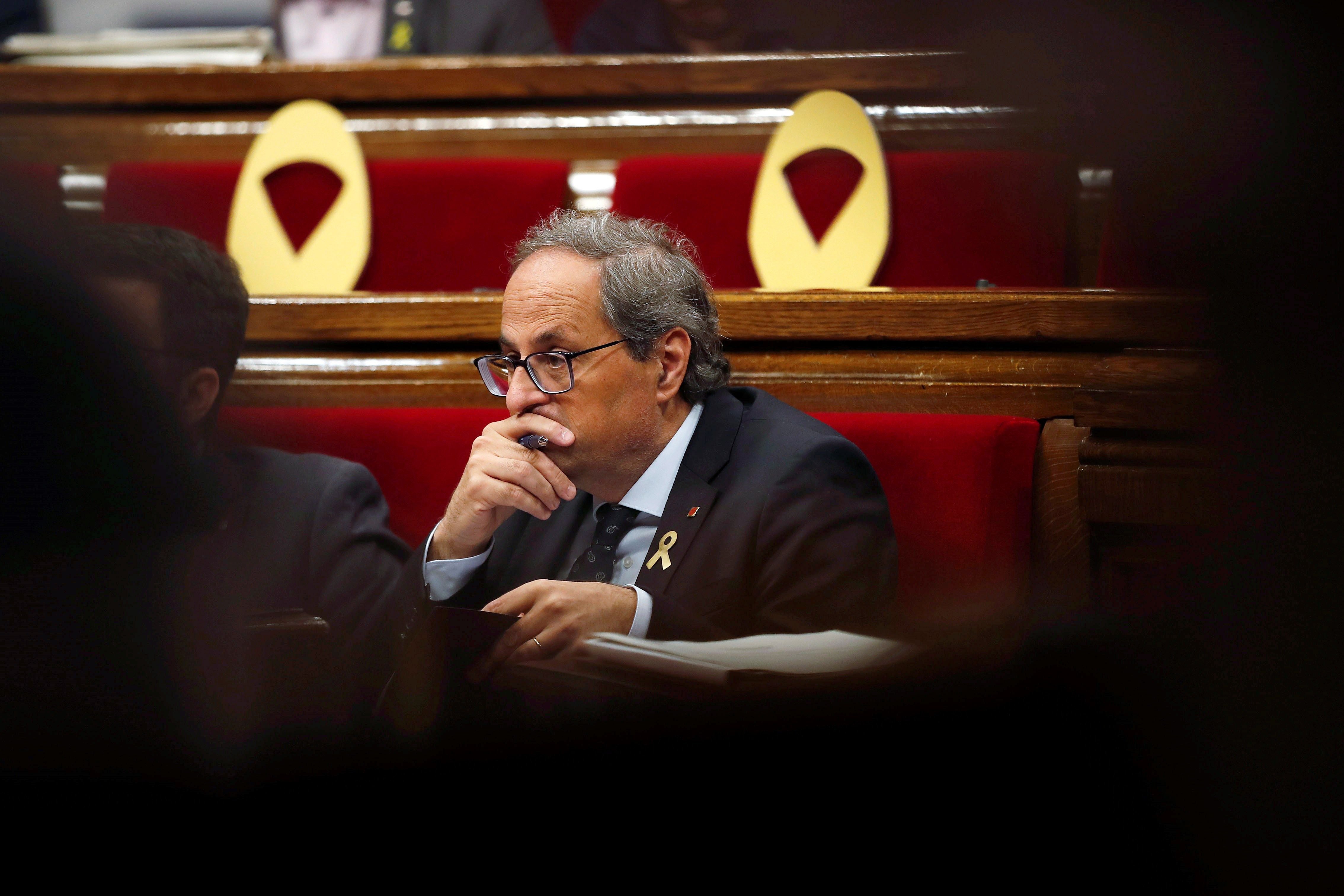 La CUP presiona a Torra con la independencia y le recuerda que tienen las llaves de las cárceles La CUP presiona a Torra con la independencia y le recuerda que tienen las llaves de las cárceles