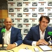 Juan Carlos Suarez Quiñones y Ricardo Fortuoso